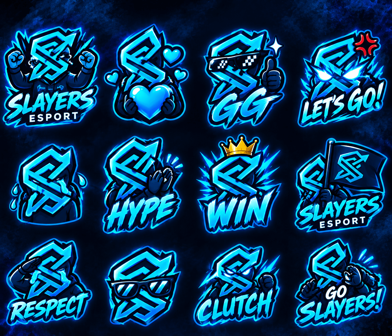 Pack d'emotes SLAYERS ESPORT